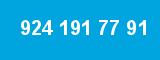 924 191 77 91